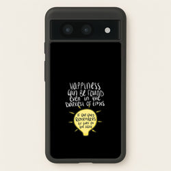 Happiness Can Be Found In The Darkest of Times  - Harry Potter Phone Case for Google Pixel 8a