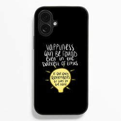 Happiness Can Be Found In The Darkest of Times  - Harry Potter Phone Case for iPhone 16 Plus