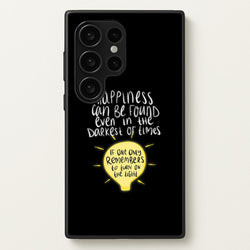 Happiness Can Be Found In The Darkest of Times  - Harry Potter Phone Case for Galaxy S24 Ultra