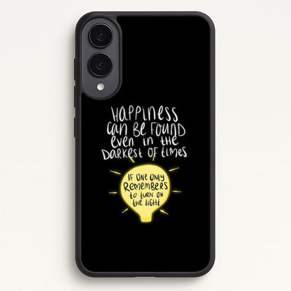 Happiness Can Be Found In The Darkest of Times  - Harry Potter Phone Case for Galaxy S25 Edge
