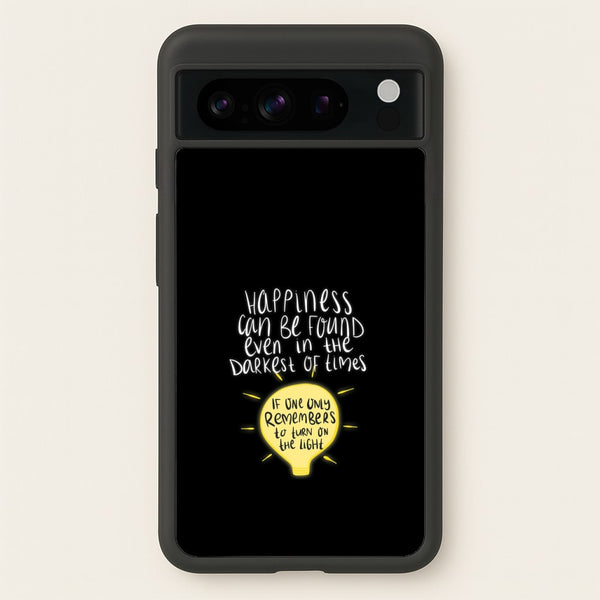 Happiness Can Be Found In The Darkest of Times  - Harry Potter Phone Case for Google Pixel 8 Pro