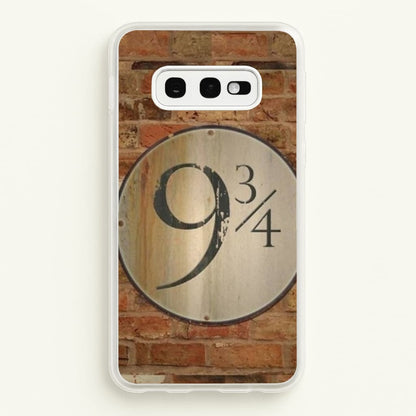Platform 9 and 3 Quarters  -  Phone Case for Galaxy S10e