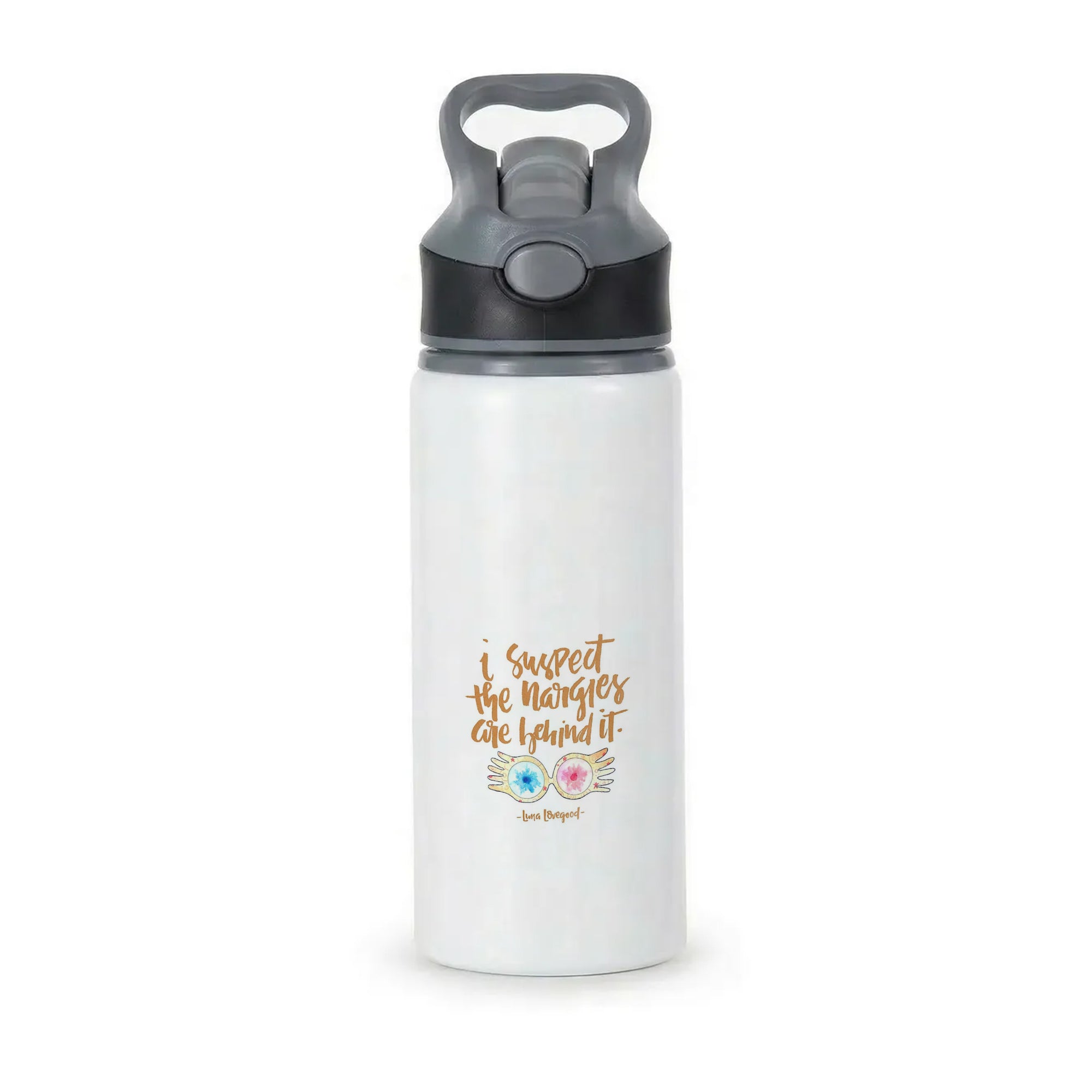 I Suspect The Nargles Are Behind It Active Water Bottle - Black