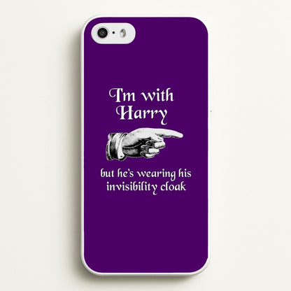 I'm With Harry  -  Phone Case for iPhone 5 / 5s / SE 2016