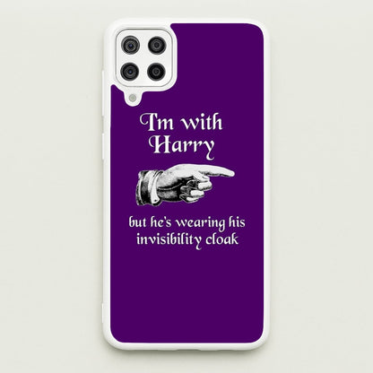 I'm With Harry  -  Phone Case for Galaxy A12