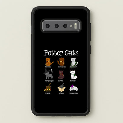 Harry Pawter Cats  - Harry Potter Phone Case for Galaxy S10 Plus
