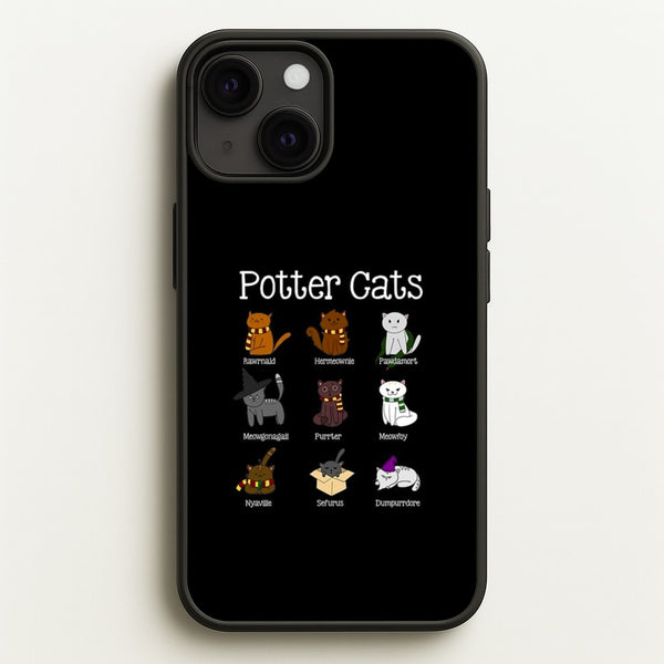 Harry Pawter Cats  - Harry Potter Phone Case for iPhone 13
