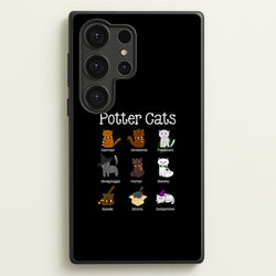 Harry Pawter Cats  - Harry Potter Phone Case for Galaxy S25 Ultra
