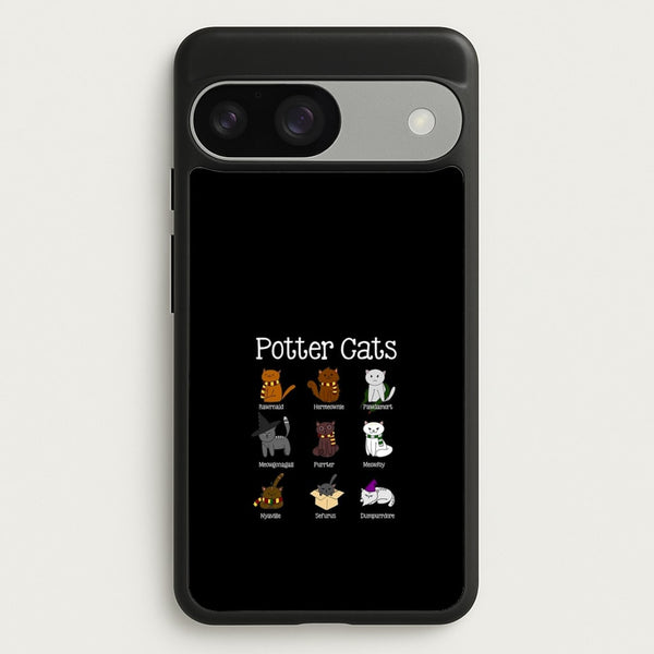 Harry Pawter Cats  - Harry Potter Phone Case for Google Pixel 9 / 9 Pro