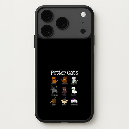 Harry Pawter Cats Phone Case for iPhone 17 Pro