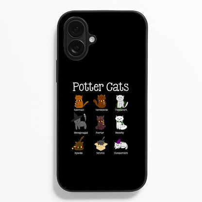 Harry Pawter Cats  - Harry Potter Phone Case for iPhone 16 Plus
