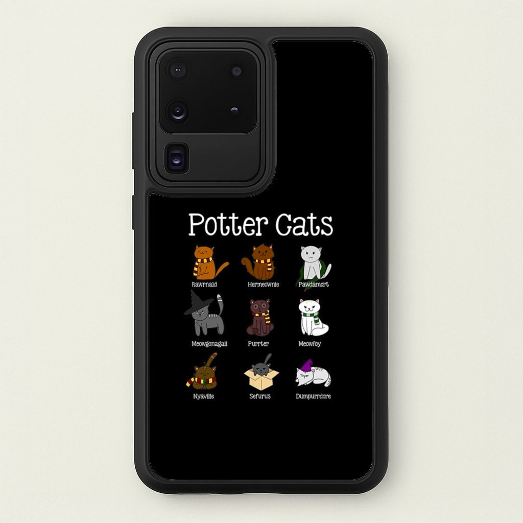 Harry Pawter Cats  - Harry Potter Phone Case for Galaxy S20 Ultra
