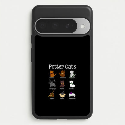 Harry Pawter Cats Phone Case for Google Pixel 10 Pro XL