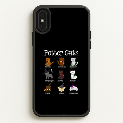Harry Pawter Cats  - Harry Potter Phone Case for iPhone XS Max