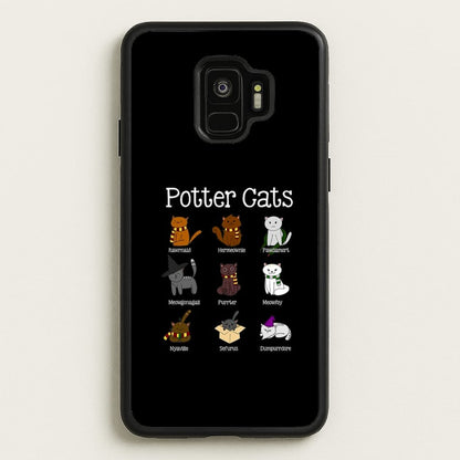 Harry Pawter Cats  - Harry Potter Phone Case for Galaxy S9