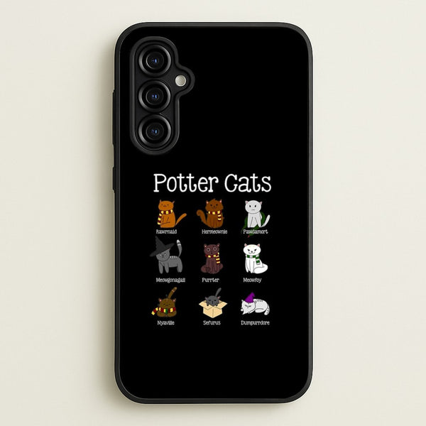 Harry Pawter Cats  - Harry Potter Phone Case for Galaxy A54