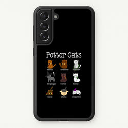 Harry Pawter Cats  - Harry Potter Phone Case for Galaxy S21FE