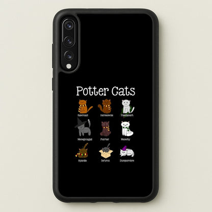 Harry Pawter Cats  - Harry Potter Phone Case for Huawei P20 Pro