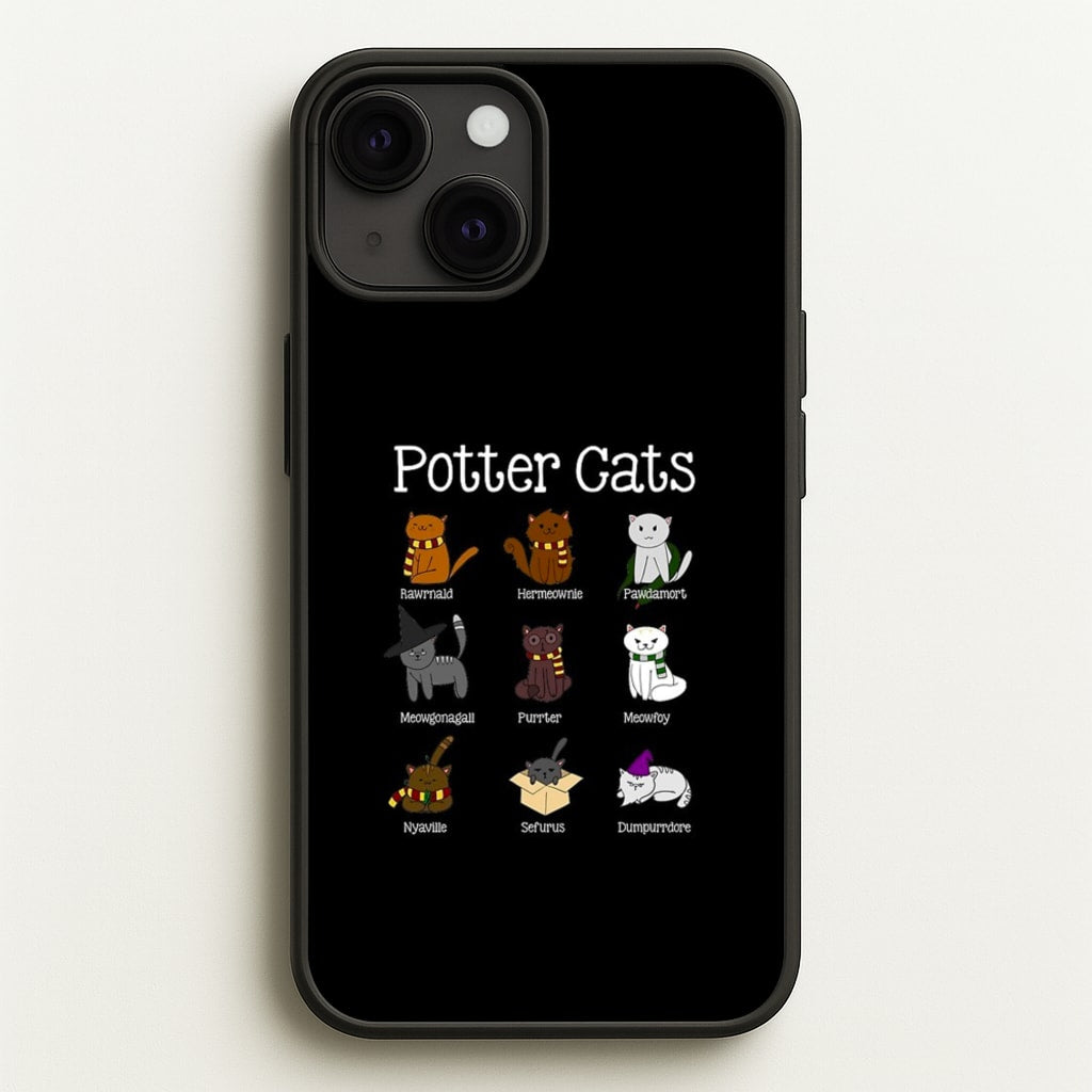 Harry Pawter Cats  - Harry Potter Phone Case for iPhone 13 Mini