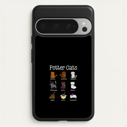 Harry Pawter Cats  - Harry Potter Phone Case for Google Pixel 9 Pro XL