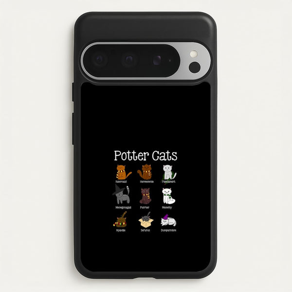 Harry Pawter Cats  - Harry Potter Phone Case for Google Pixel 9 Pro XL
