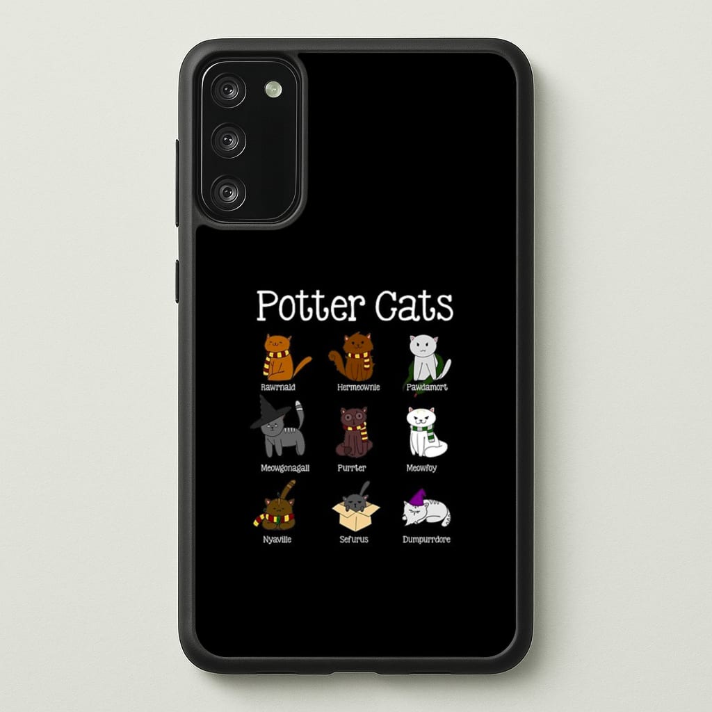 Harry Pawter Cats  - Harry Potter Phone Case for Galaxy S20FE