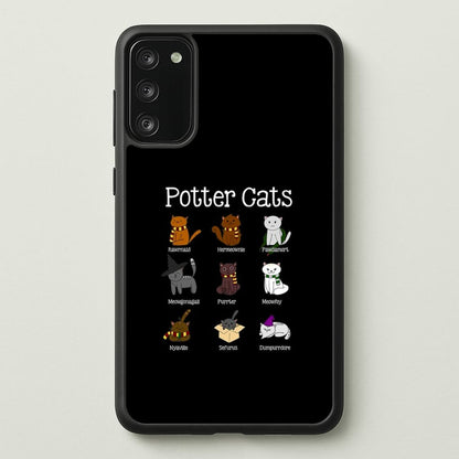 Harry Pawter Cats  - Harry Potter Phone Case for Galaxy S20FE