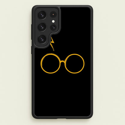 Glasses & Scar  - Harry Potter Phone Case for Galaxy S23 Ultra