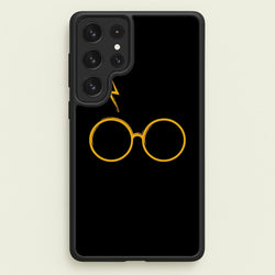 Glasses & Scar  - Harry Potter Phone Case for Galaxy S22 Ultra
