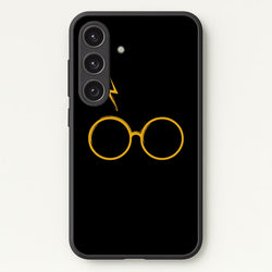Glasses & Scar  - Harry Potter Phone Case for Galaxy S24FE