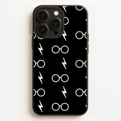Glasses & Scar Pattern  - Harry Potter Phone Case for iPhone 16 Pro Max