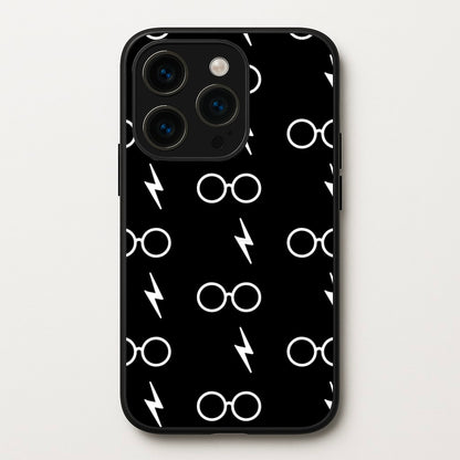 Glasses & Scar Pattern  - Harry Potter Phone Case for iPhone 14 Pro