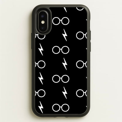 Glasses & Scar Pattern  - Harry Potter Phone Case for iPhone X / XS