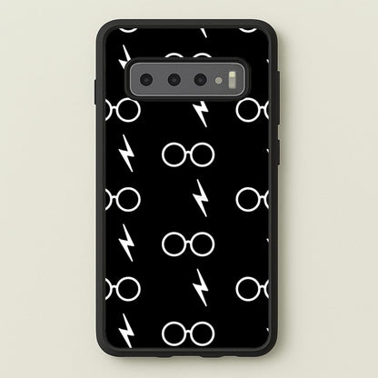 Glasses & Scar Pattern  - Harry Potter Phone Case for Galaxy S10