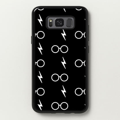 Glasses & Scar Pattern  - Harry Potter Phone Case for Galaxy S8
