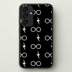 Glasses & Scar Pattern  - Harry Potter Phone Case for Galaxy A15