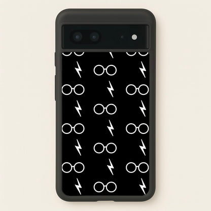 Glasses & Scar Pattern  - Harry Potter Phone Case for Google Pixel 7