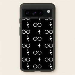 Glasses & Scar Pattern  - Harry Potter Phone Case for Google Pixel 8 Pro