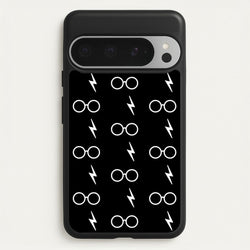 Glasses & Scar Pattern  - Harry Potter Phone Case for Google Pixel 9 Pro XL