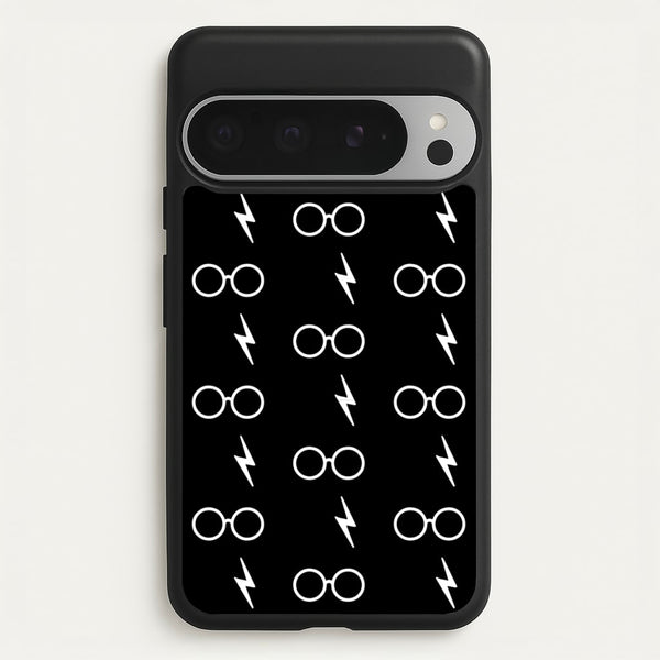 Glasses & Scar Pattern  - Harry Potter Phone Case for Google Pixel 9 Pro XL