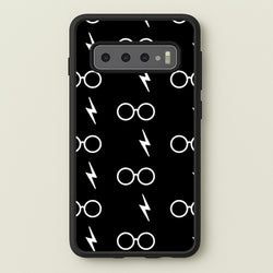 Glasses & Scar Pattern  - Harry Potter Phone Case for Galaxy S10 Plus