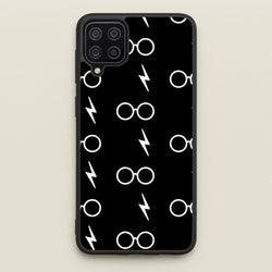 Glasses & Scar Pattern  - Harry Potter Phone Case for Galaxy A12