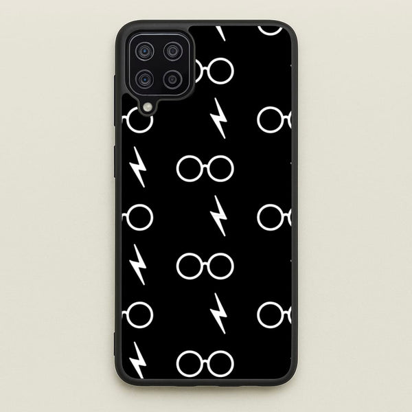 Glasses & Scar Pattern  - Harry Potter Phone Case for Galaxy A12