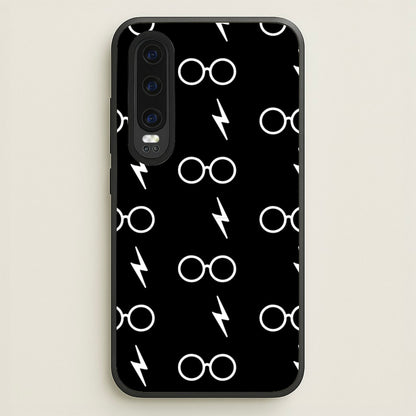 Glasses & Scar Pattern  - Harry Potter Phone Case for Huawei P30
