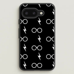 Glasses & Scar Pattern  - Harry Potter Phone Case for Google Pixel 9a