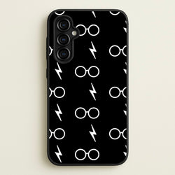 Glasses & Scar Pattern  - Harry Potter Phone Case for Galaxy A54
