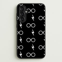 Glasses & Scar Pattern  - Harry Potter Phone Case for Galaxy A14