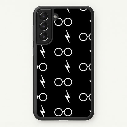 Glasses & Scar Pattern  - Harry Potter Phone Case for Galaxy S22