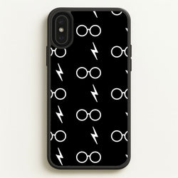 Glasses & Scar Pattern  - Harry Potter Phone Case for iPhone XS Max