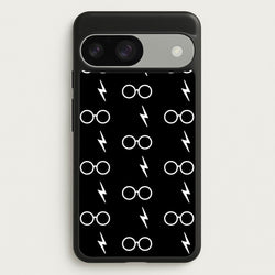 Glasses & Scar Pattern  - Harry Potter Phone Case for Google Pixel 9 / 9 Pro